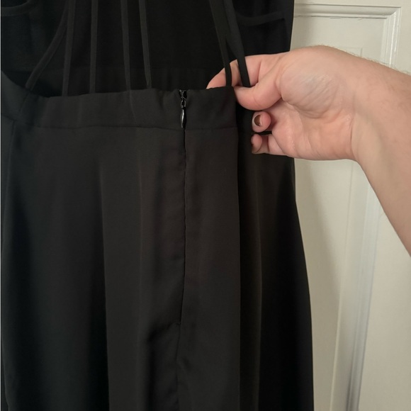 Cotton Candy open back little black dress - Picture 7 of 8